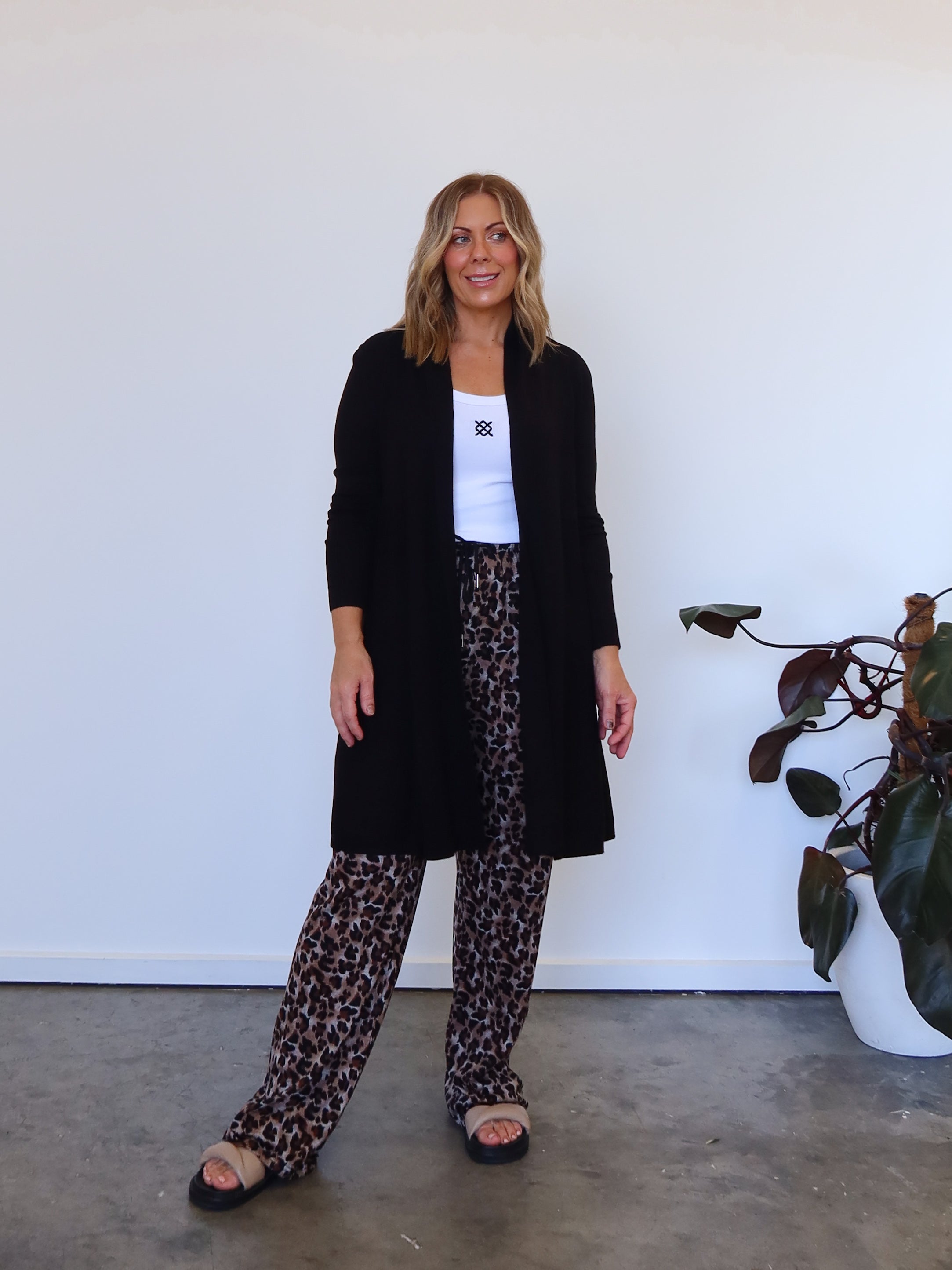 Rowan Cardigan - Black