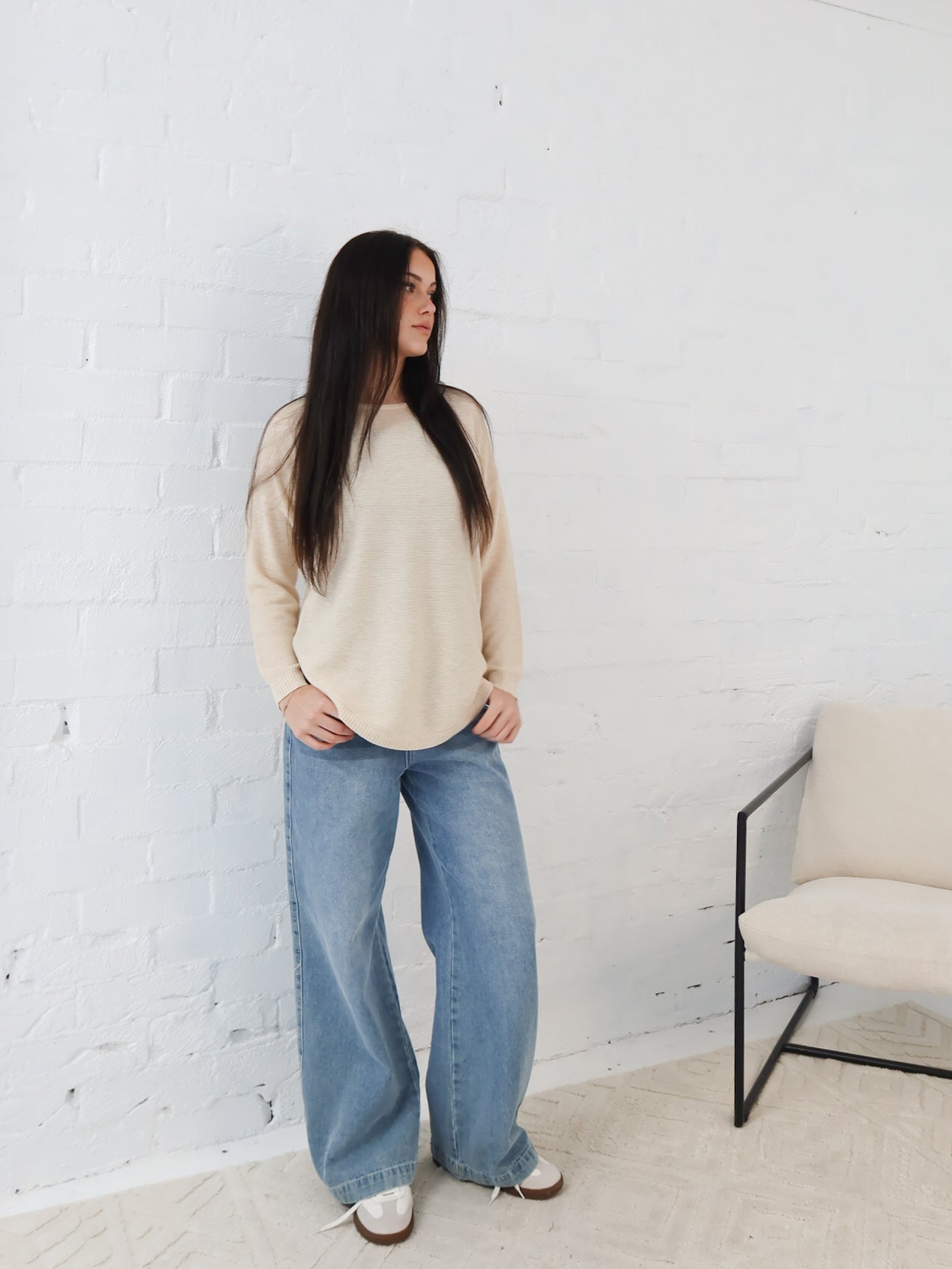 Saxon Knit - Oatmeal