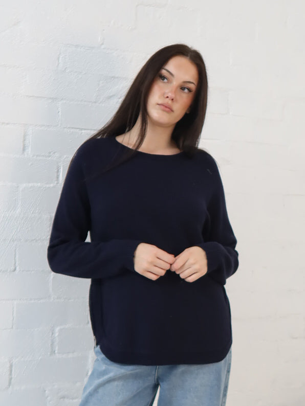 Porter Knit- Navy