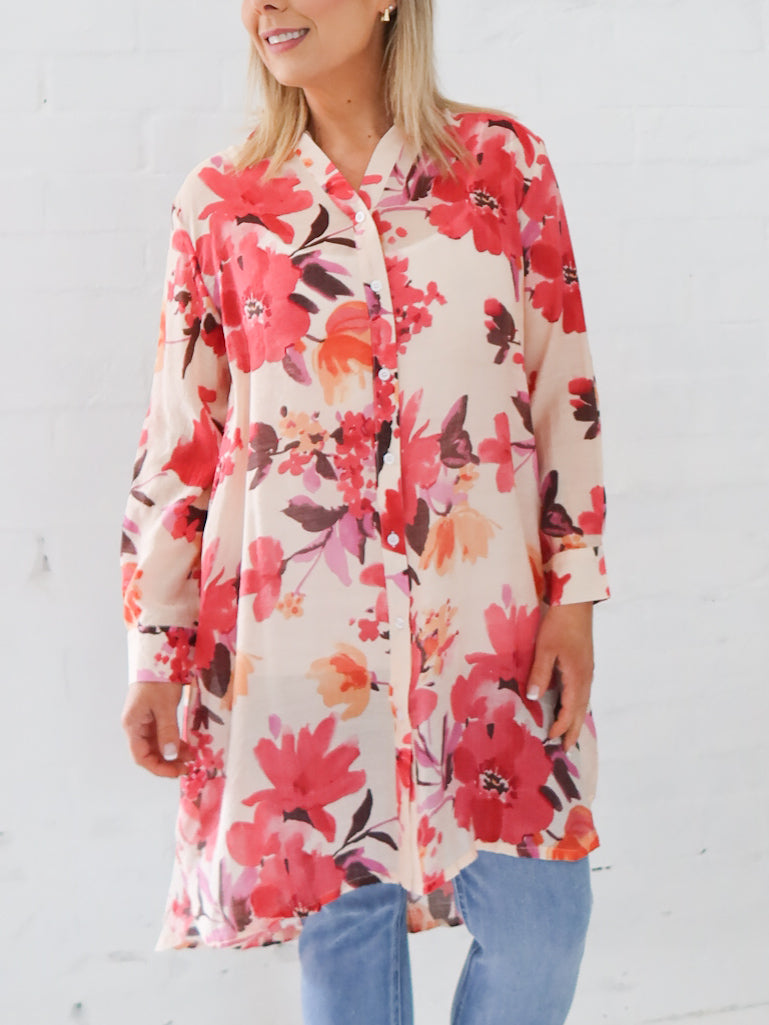 August Shirt- Pink