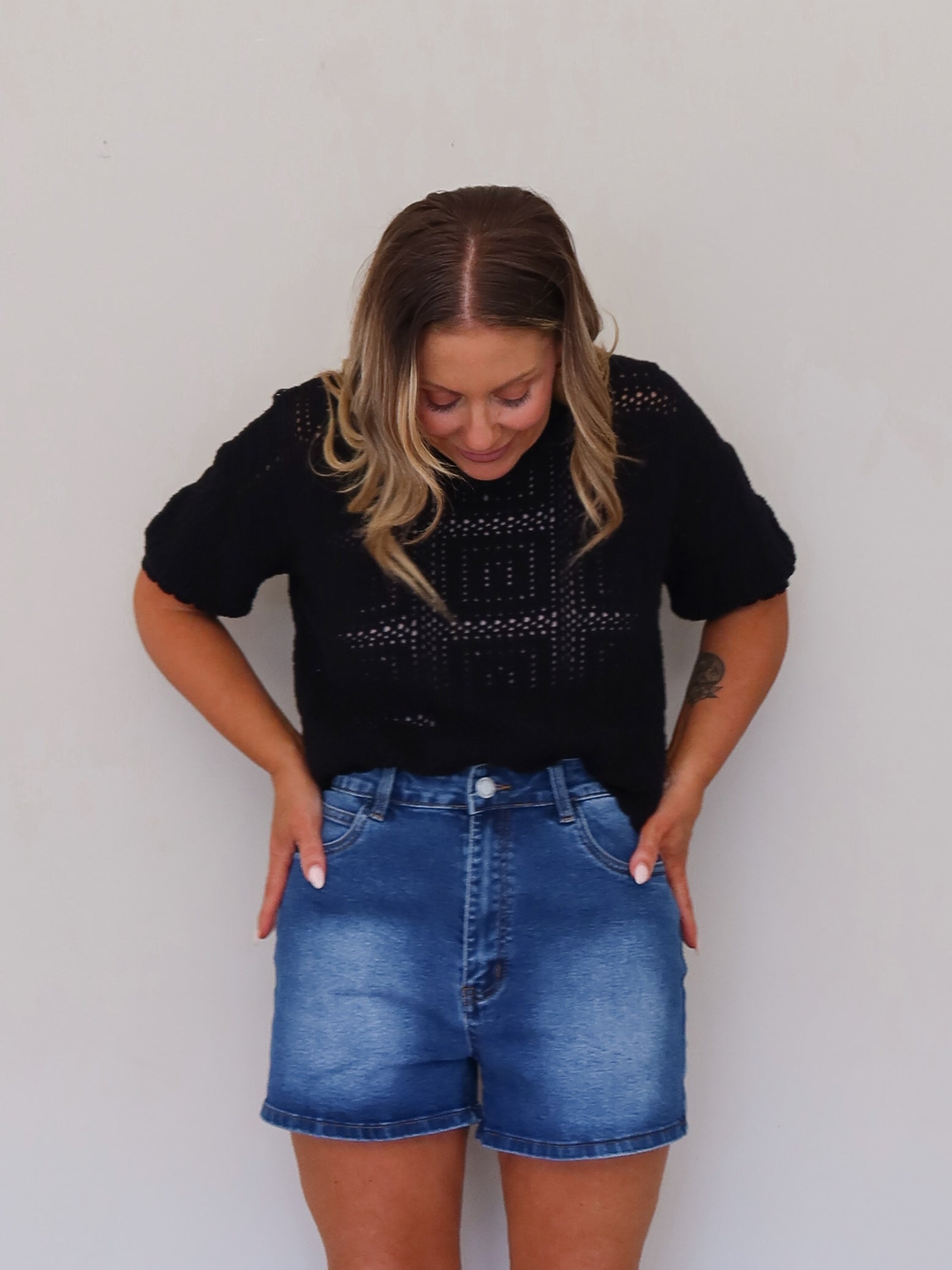 Jude Denim Short- Dark Blue