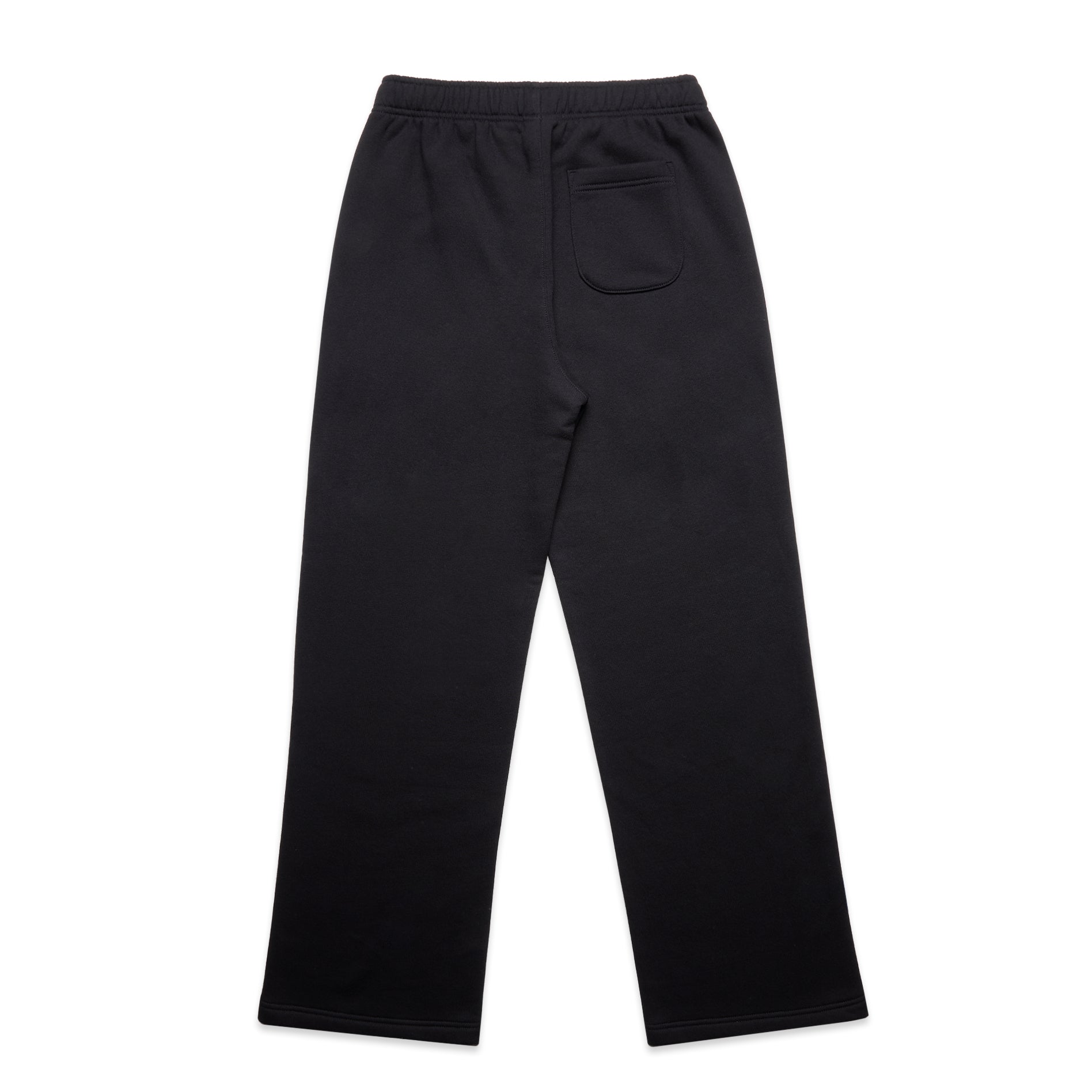 Chase Wide Leg Track Pants - Black