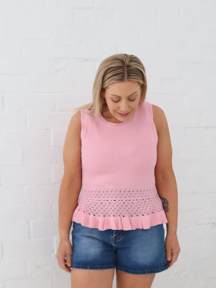 Skye Top- Pink