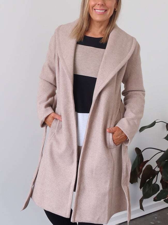 Harper Coat - Latte