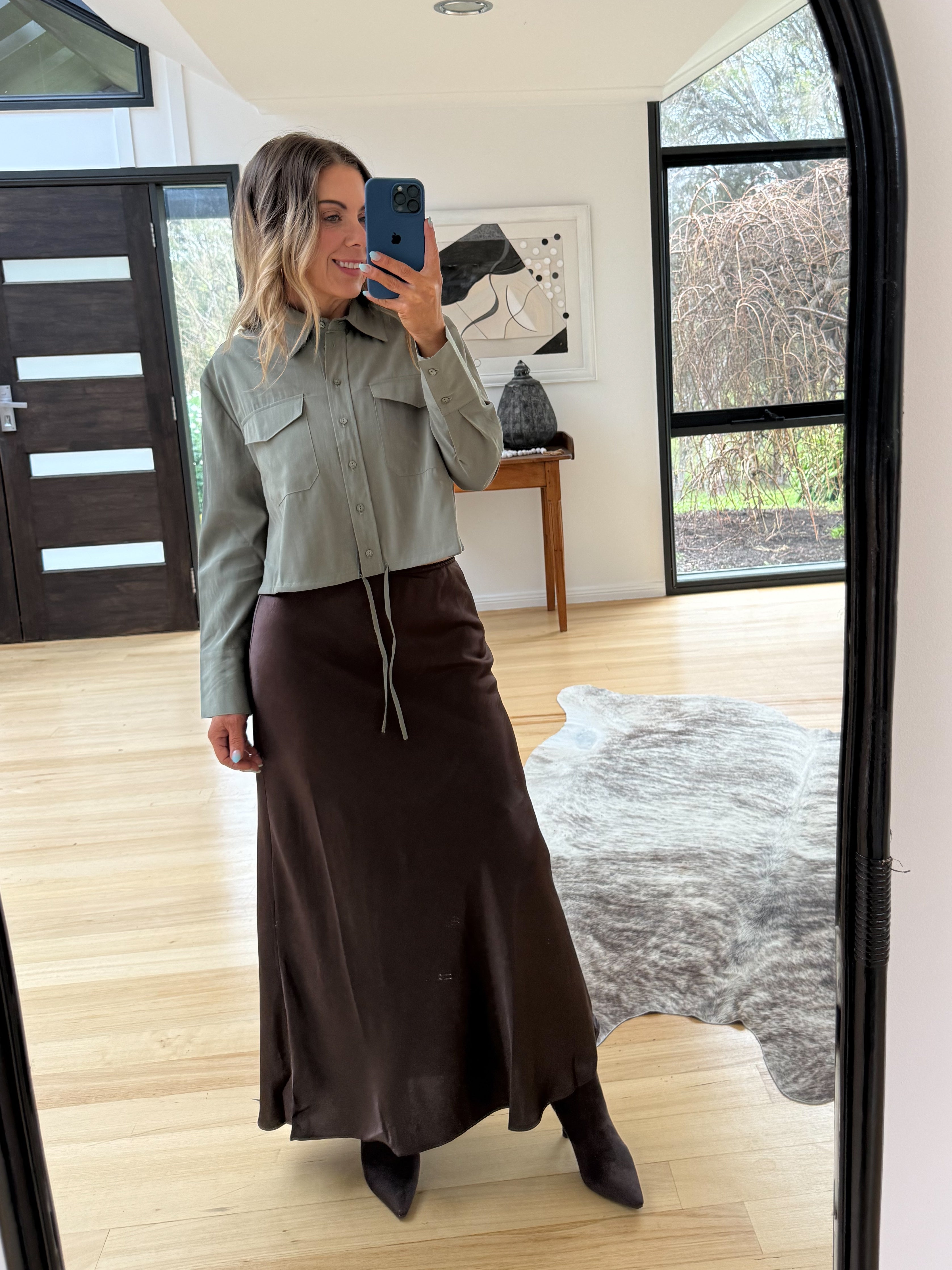 Hailey Shirt- Sage