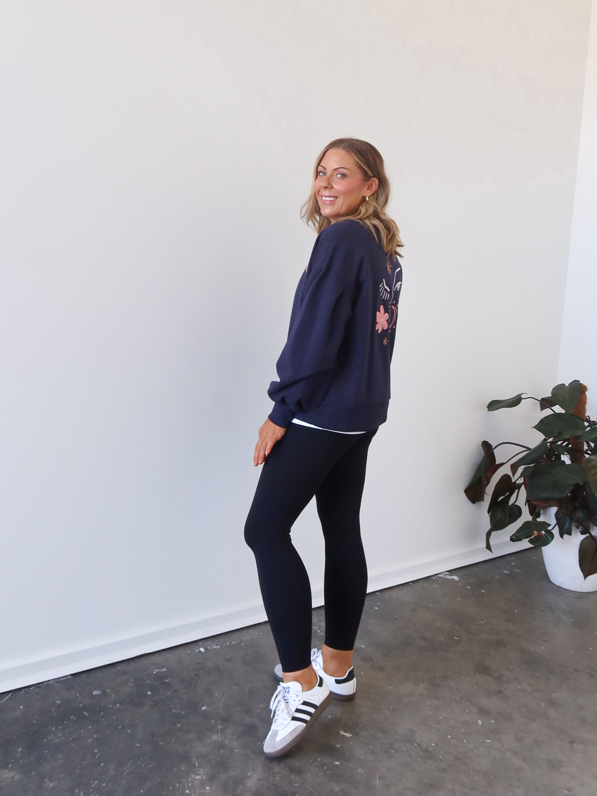 Trish Sweater - Navy