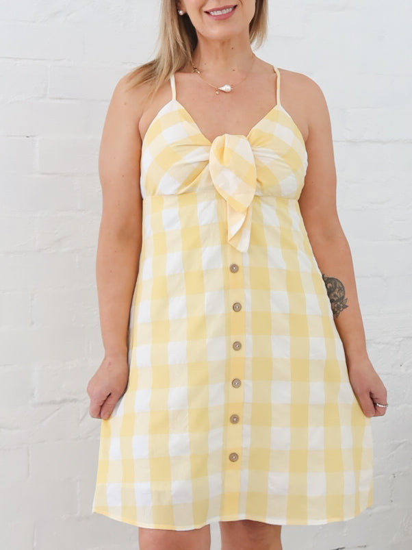 Sunset Dress - Lemon