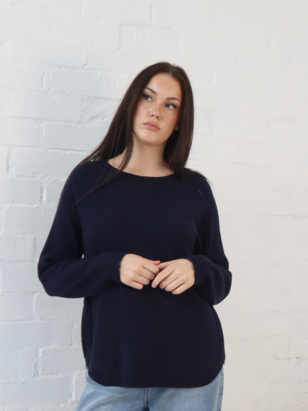Porter Knit- Navy
