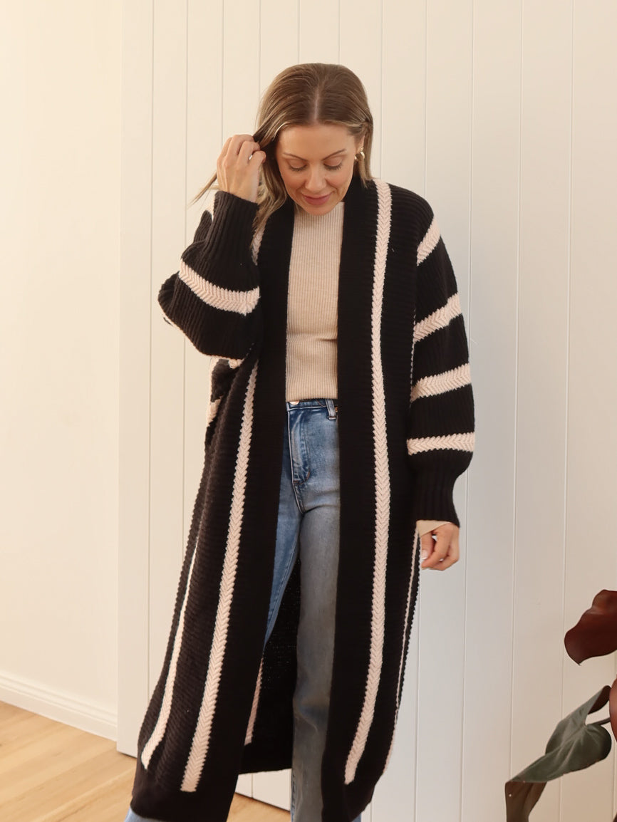 Paris Cardigan - Black