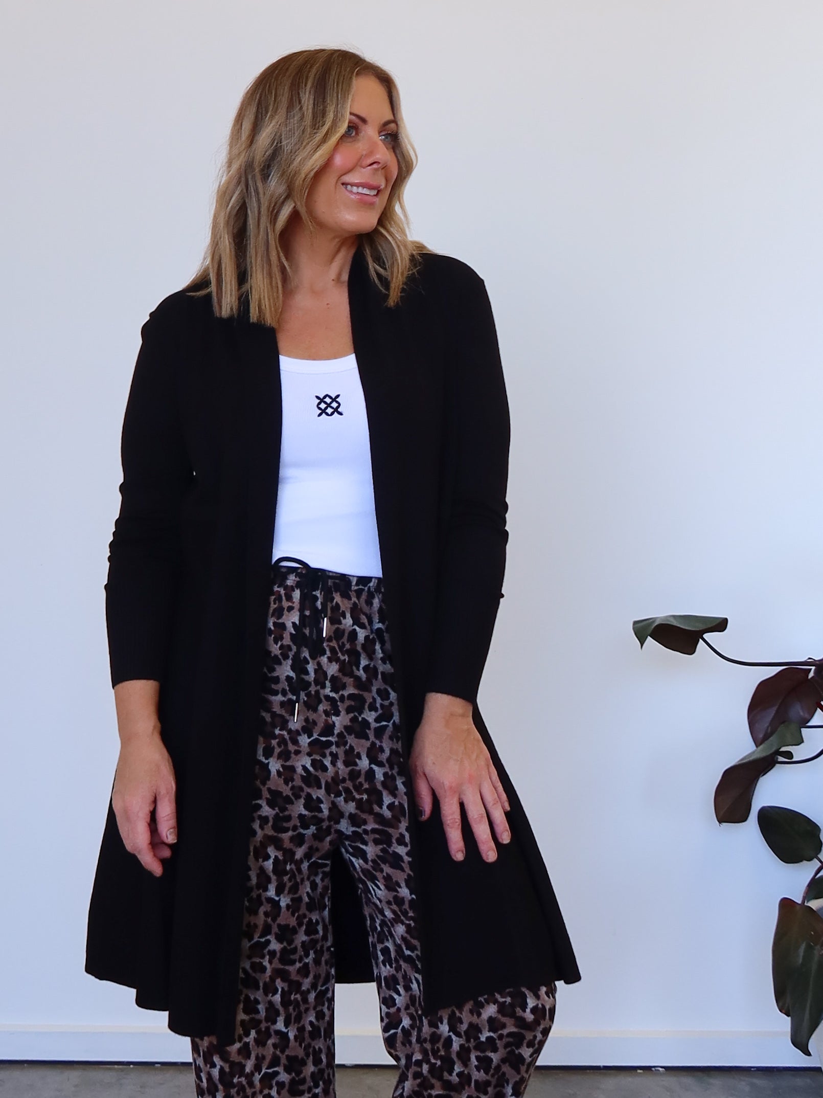 Rowan Cardigan - Black