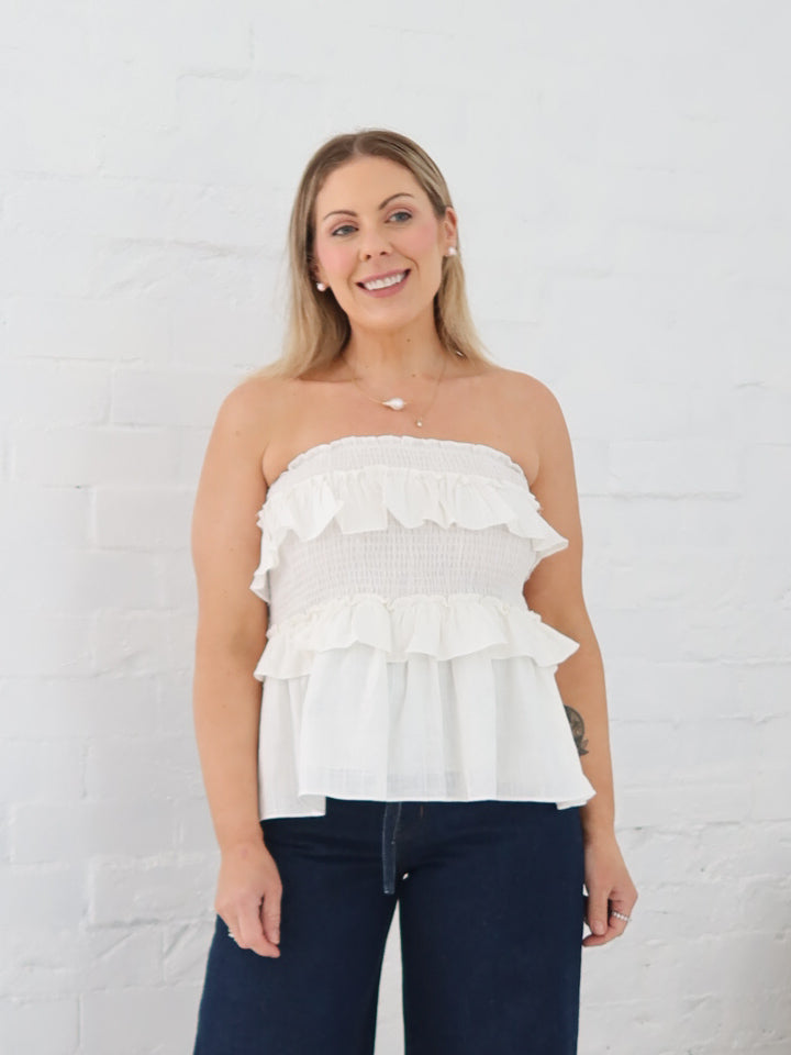 Sonya Top - White
