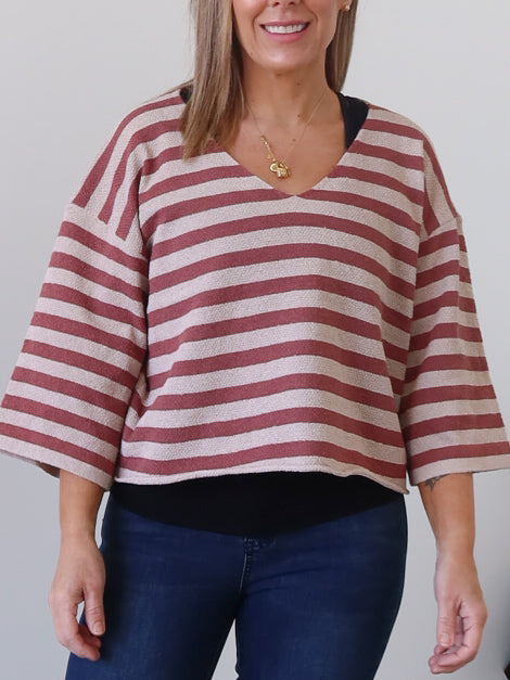 Allegra Knit - Rosewood