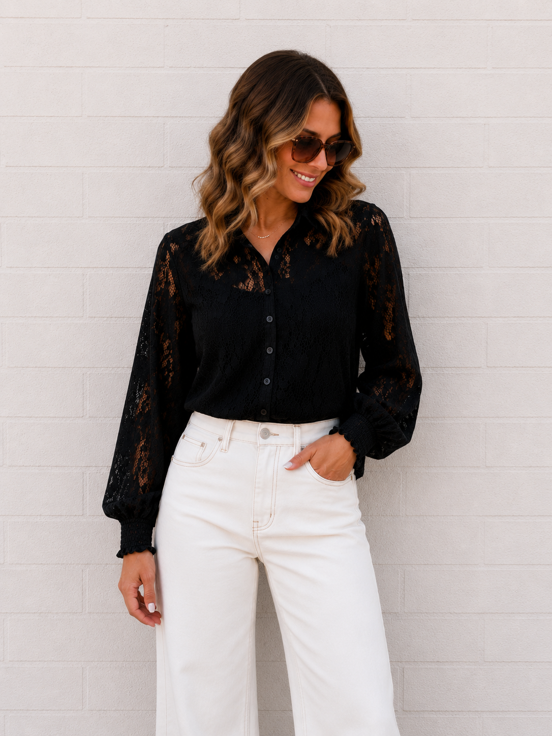 Edie Shirt- Black