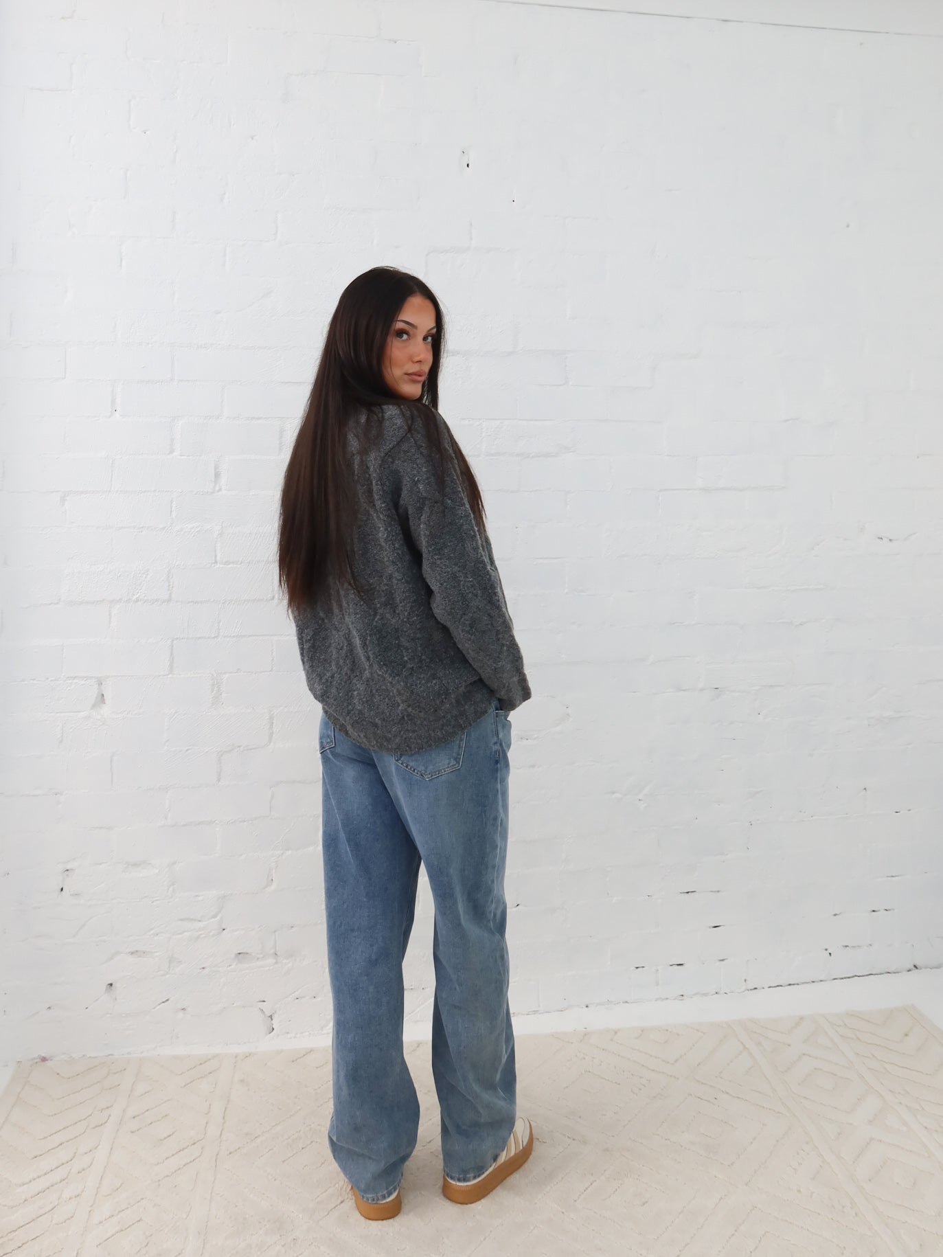 Lois Knit- Gunmetal
