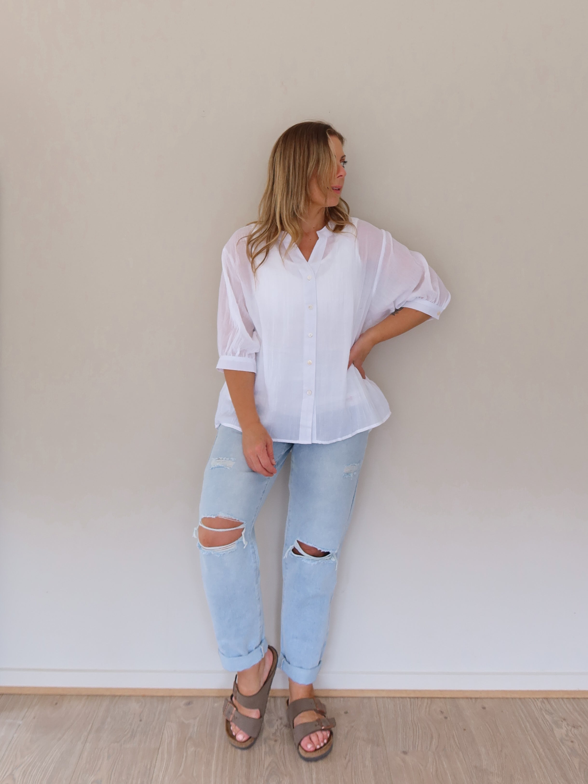 Mimi Blouse - White