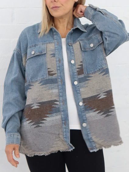 Ari Denim Shacket