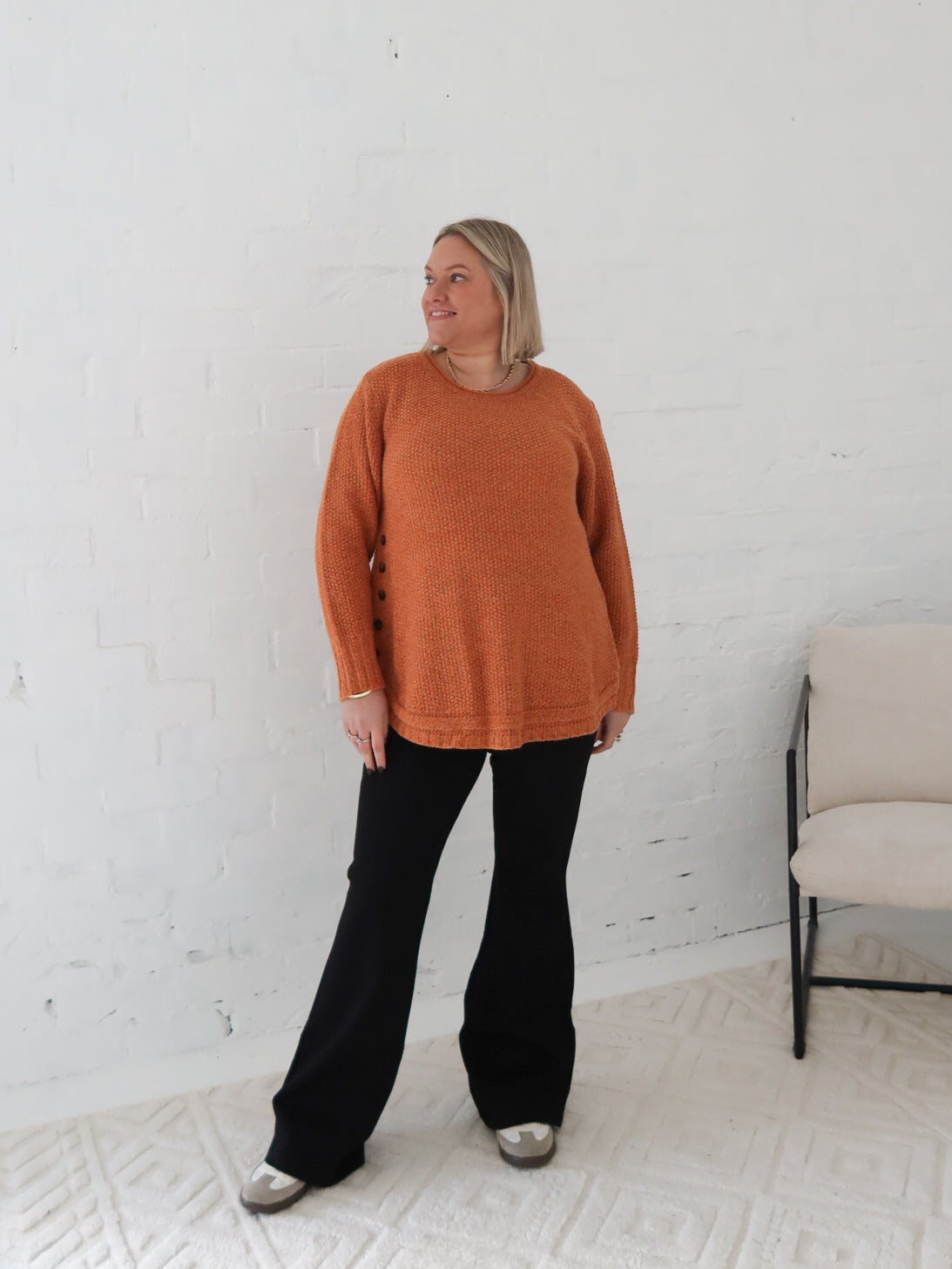 Clark Knit - Orange