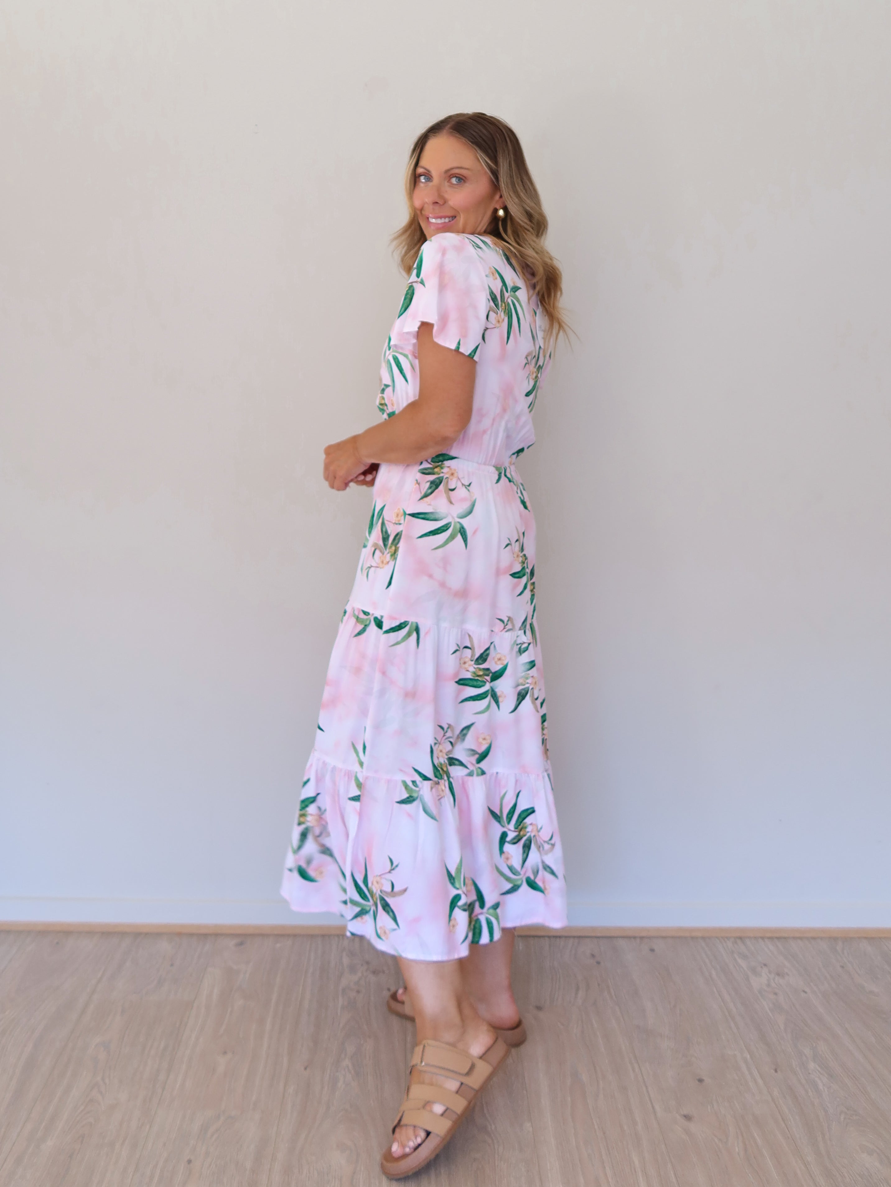 Longreach Dress - Pink