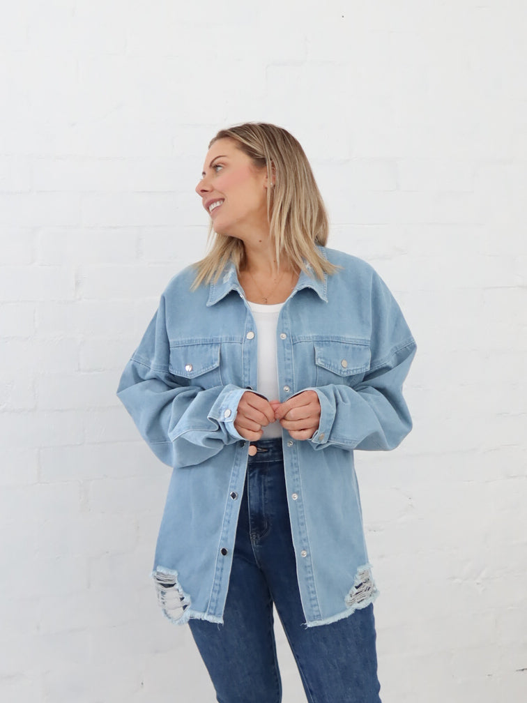 Bodhi Denim Shacket