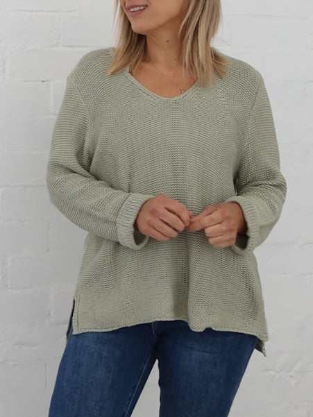 Sailah Knit - Sage