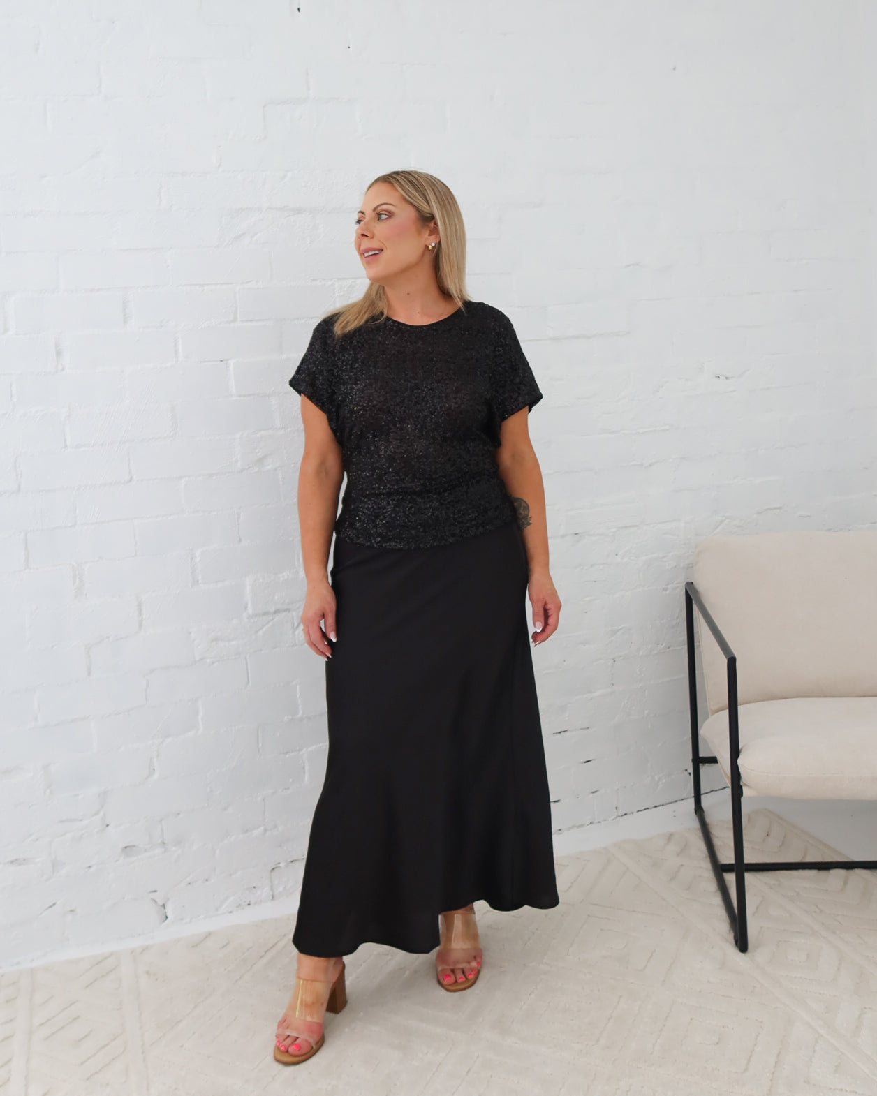 Kristen Skirt- Black