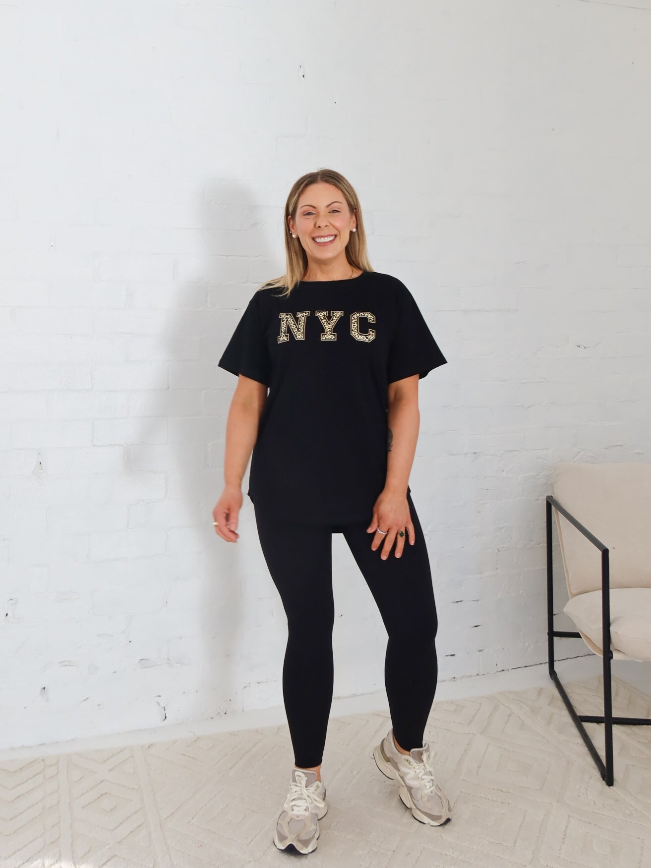 NYC Tee- Black