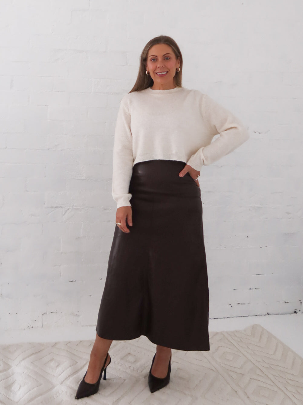 Saffy Skirt - Chocolate