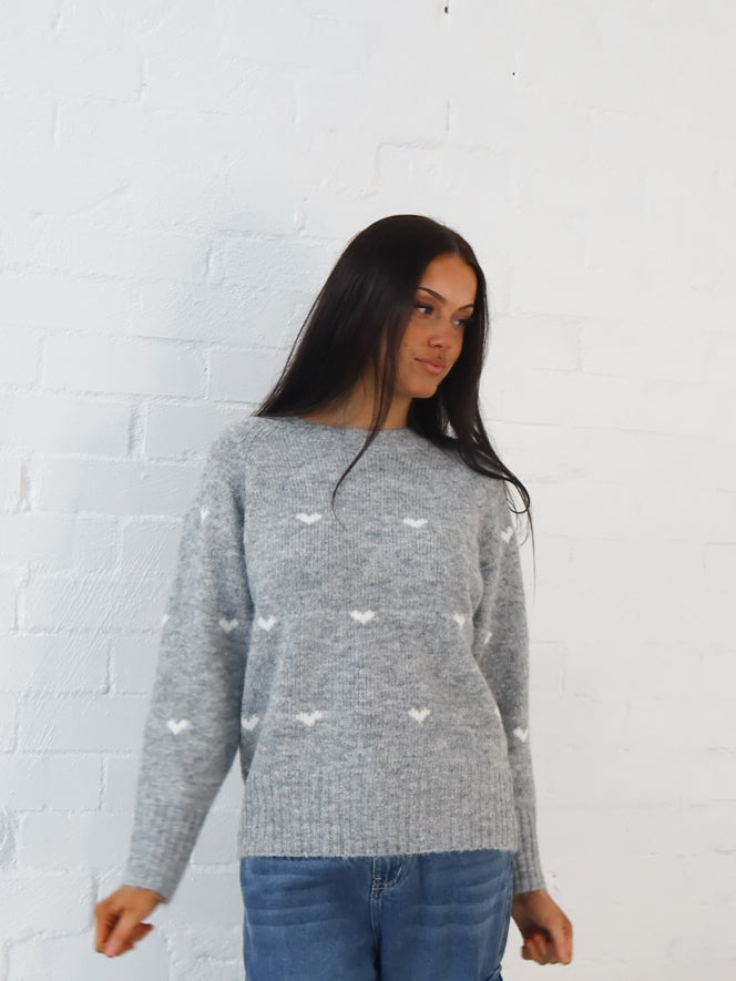 Juliette Knit- Grey