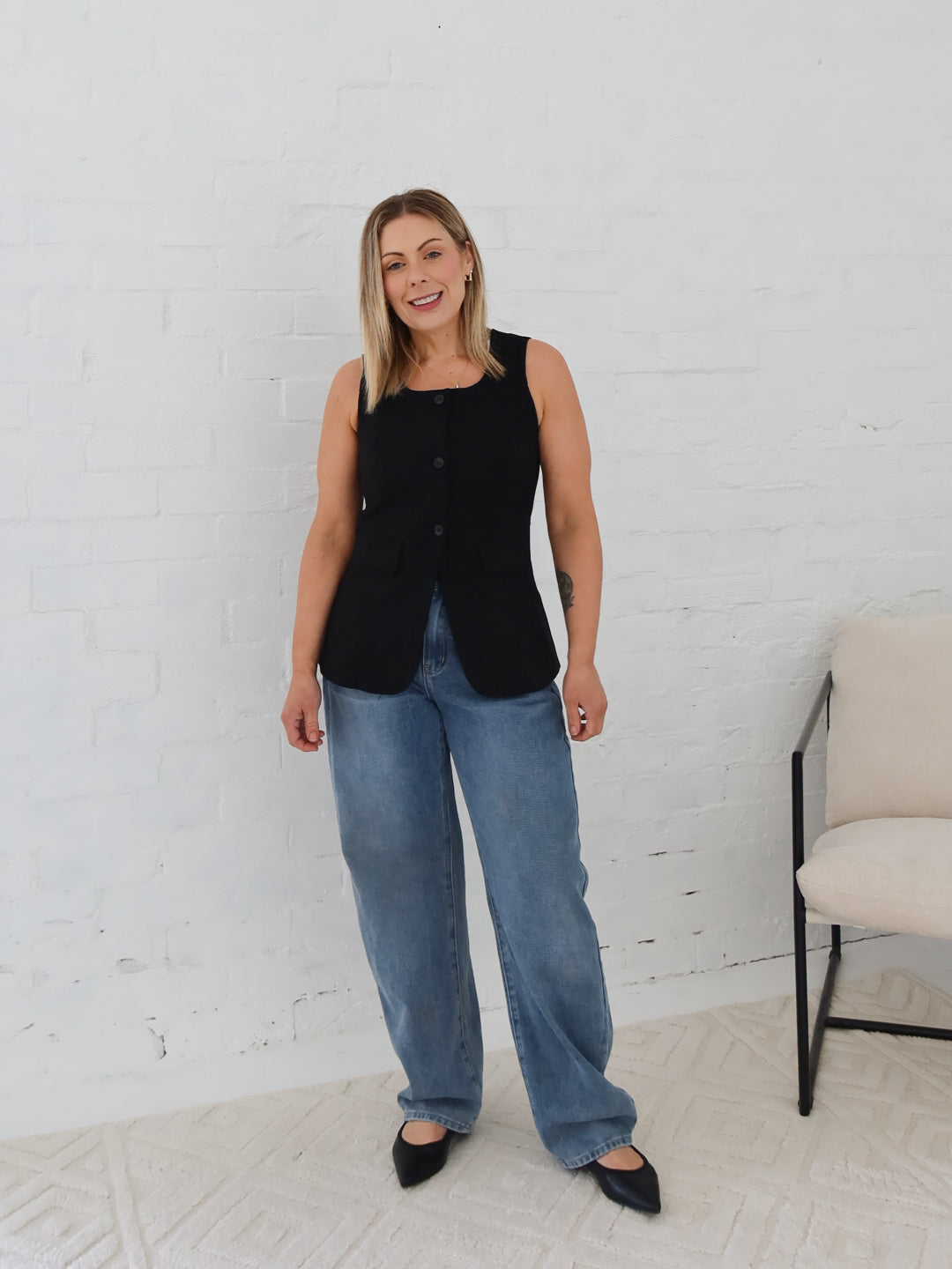 Atlas Barrel Jeans- Light