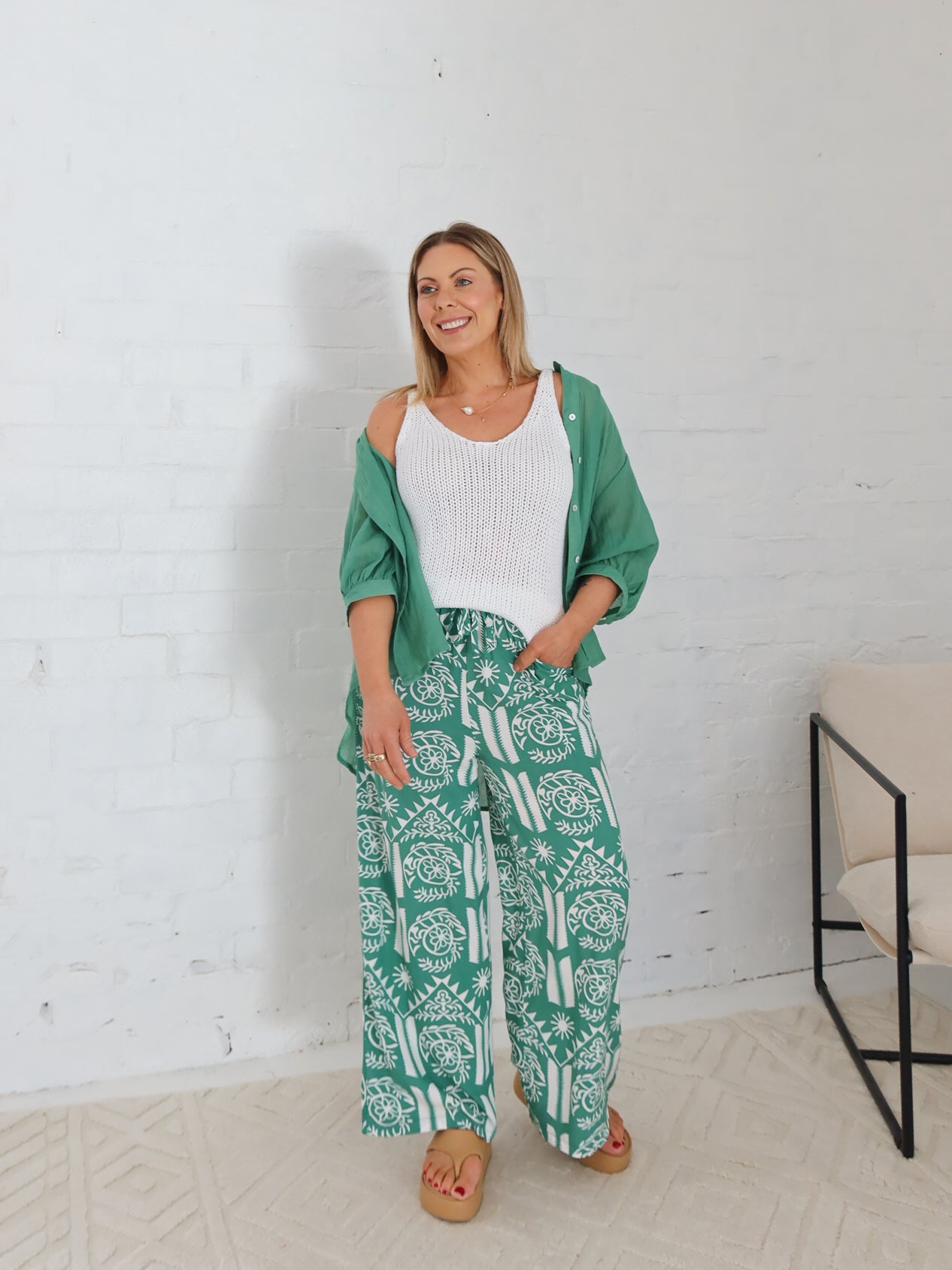 Leslie Pants- Green
