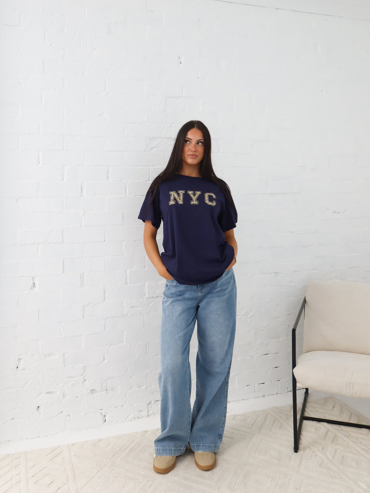 NYC Tee-Navy