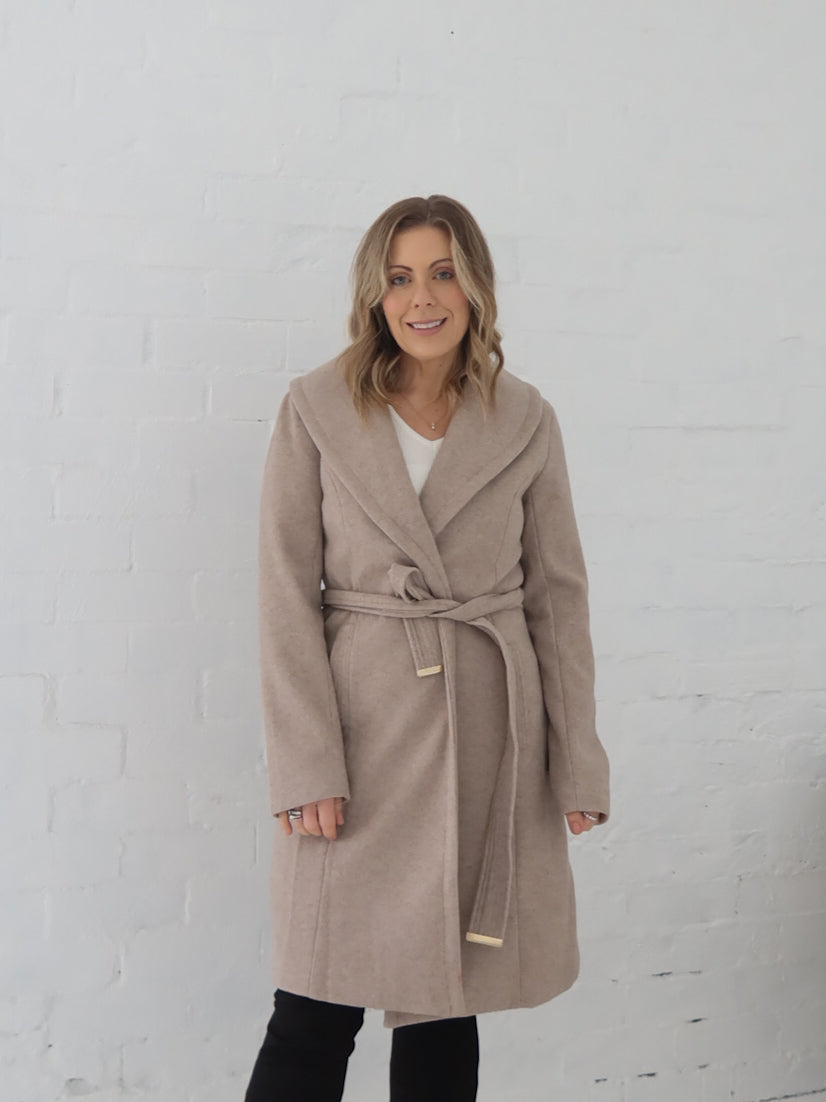 Harper Coat - Latte