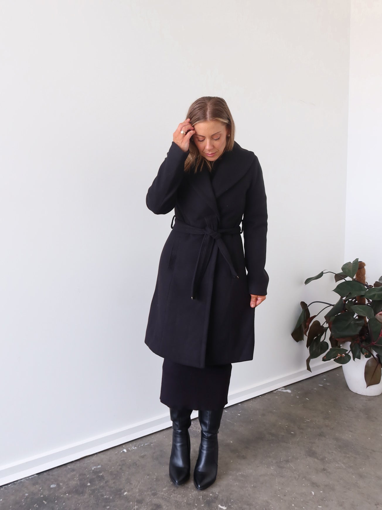 Harper Coat- Black