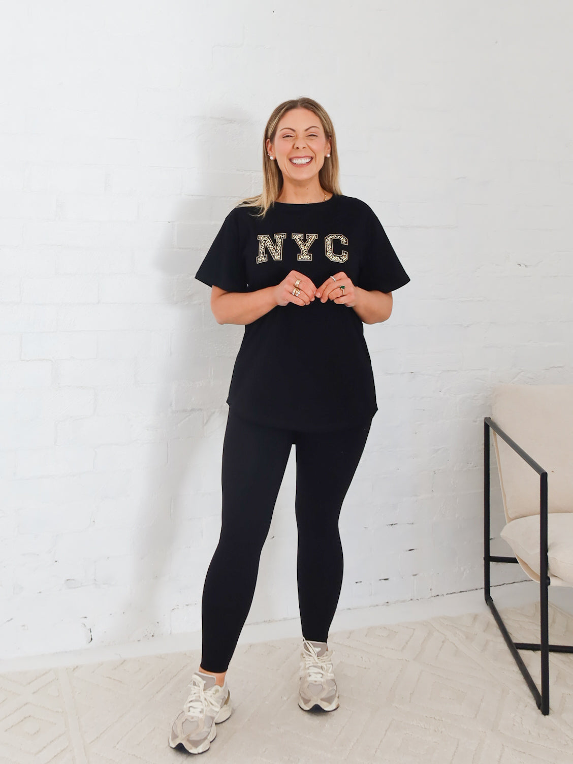 NYC Tee- Black