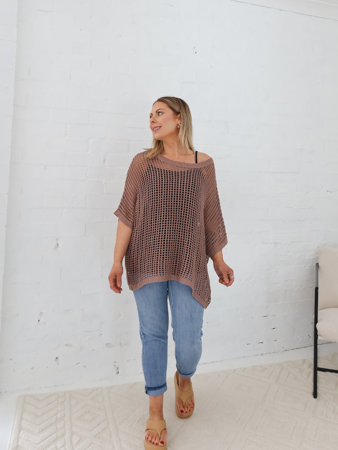 Nia Top- Mocha