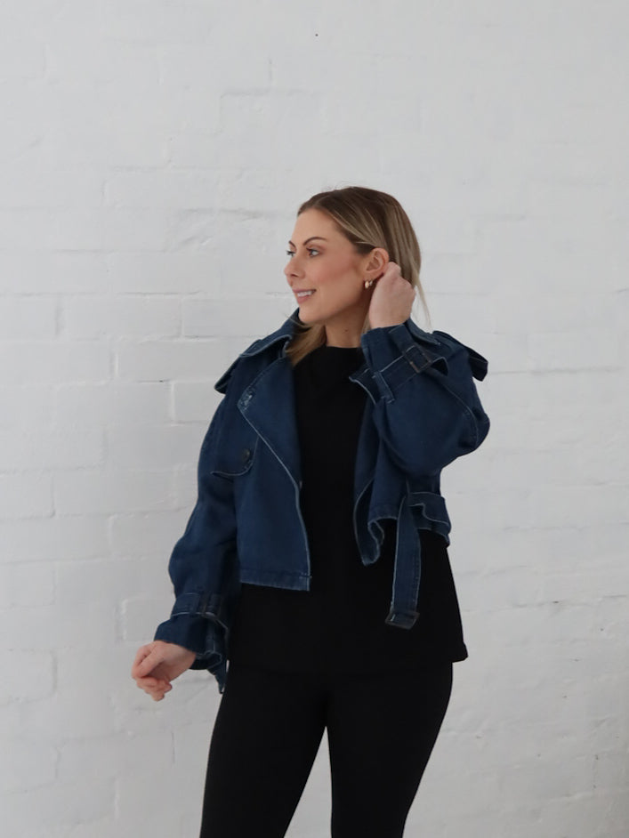Hayes Jacket - Blue Denim