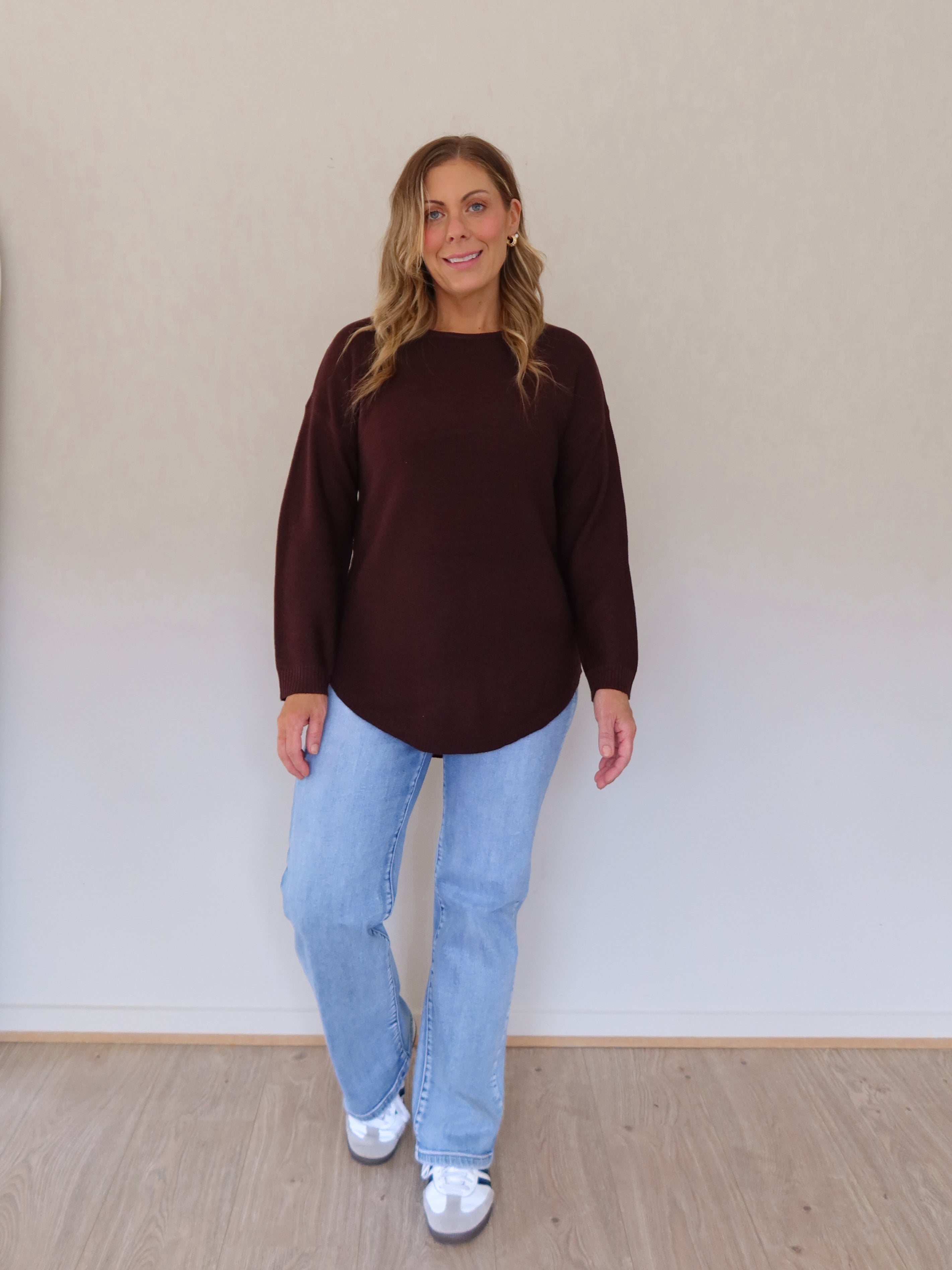 Saxon Knit - Chocolate