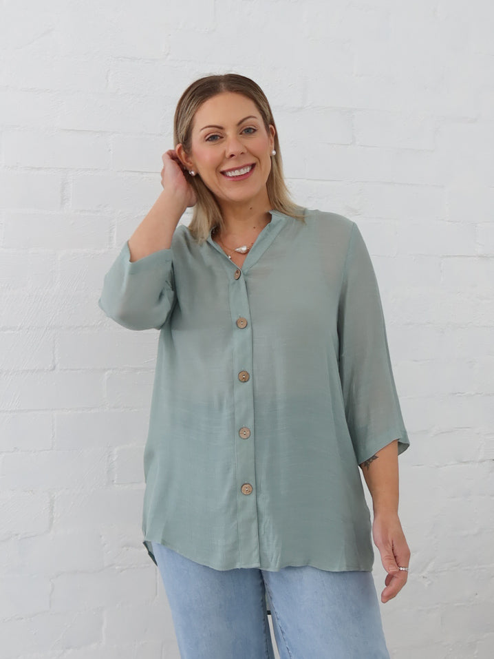 Kathryn Top - Sage