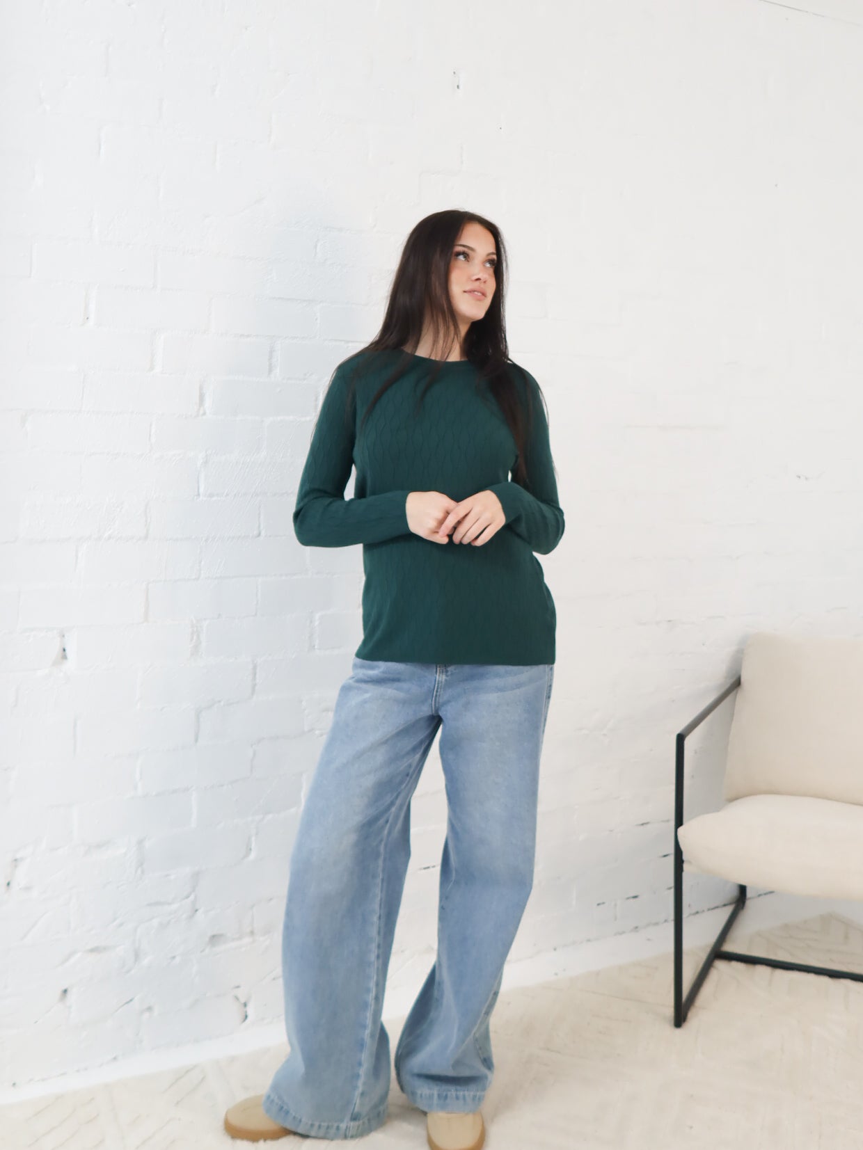 Iris Knit- Emerald