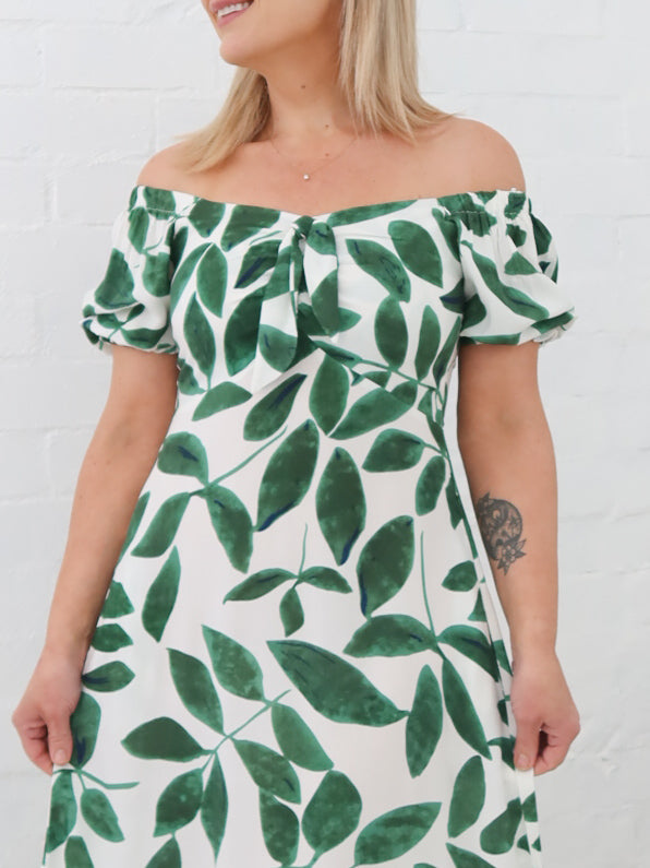 Estella Dress - Green