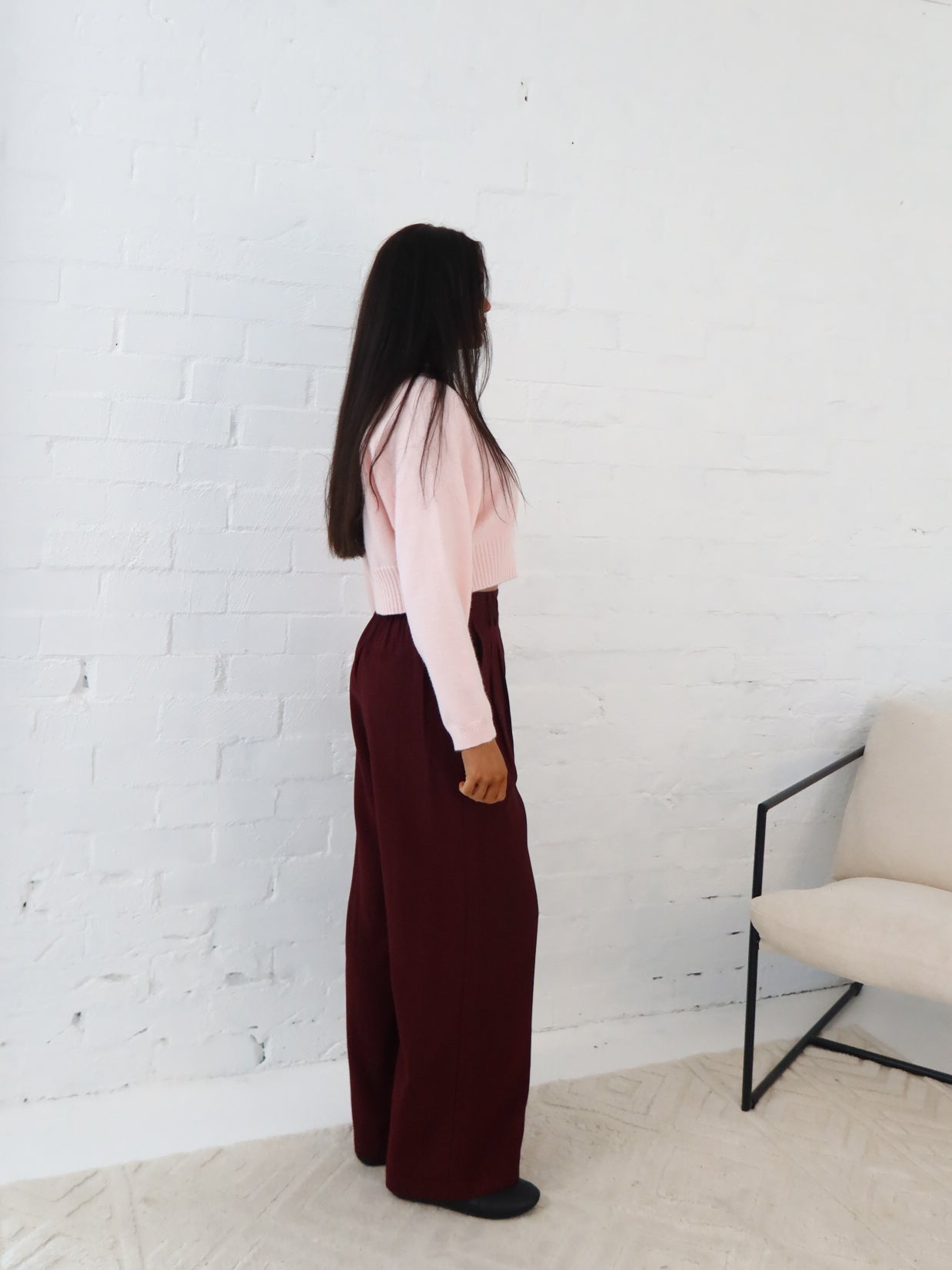 Lain Pants - Burgundy