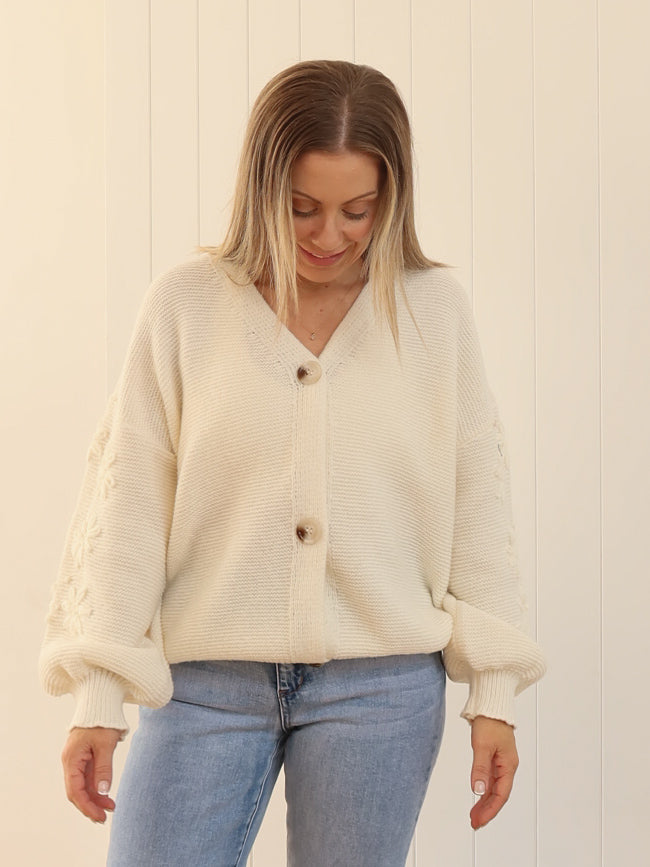 Isabelle Cardigan - Vanilla Butter