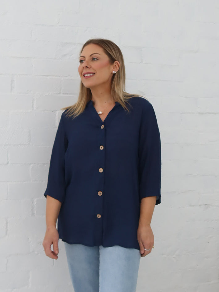 Kathryn Top - Navy