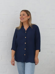 Kathryn Top - Navy