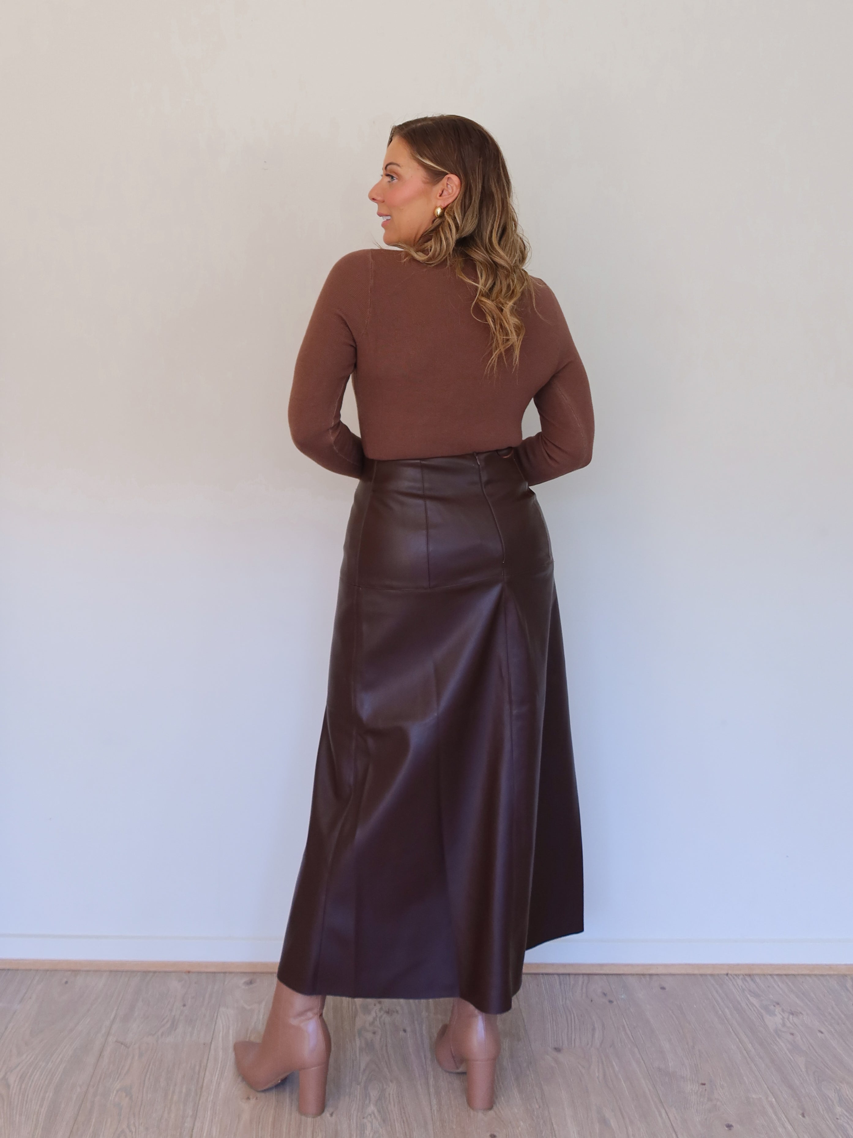 Saffy Skirt - Chocolate