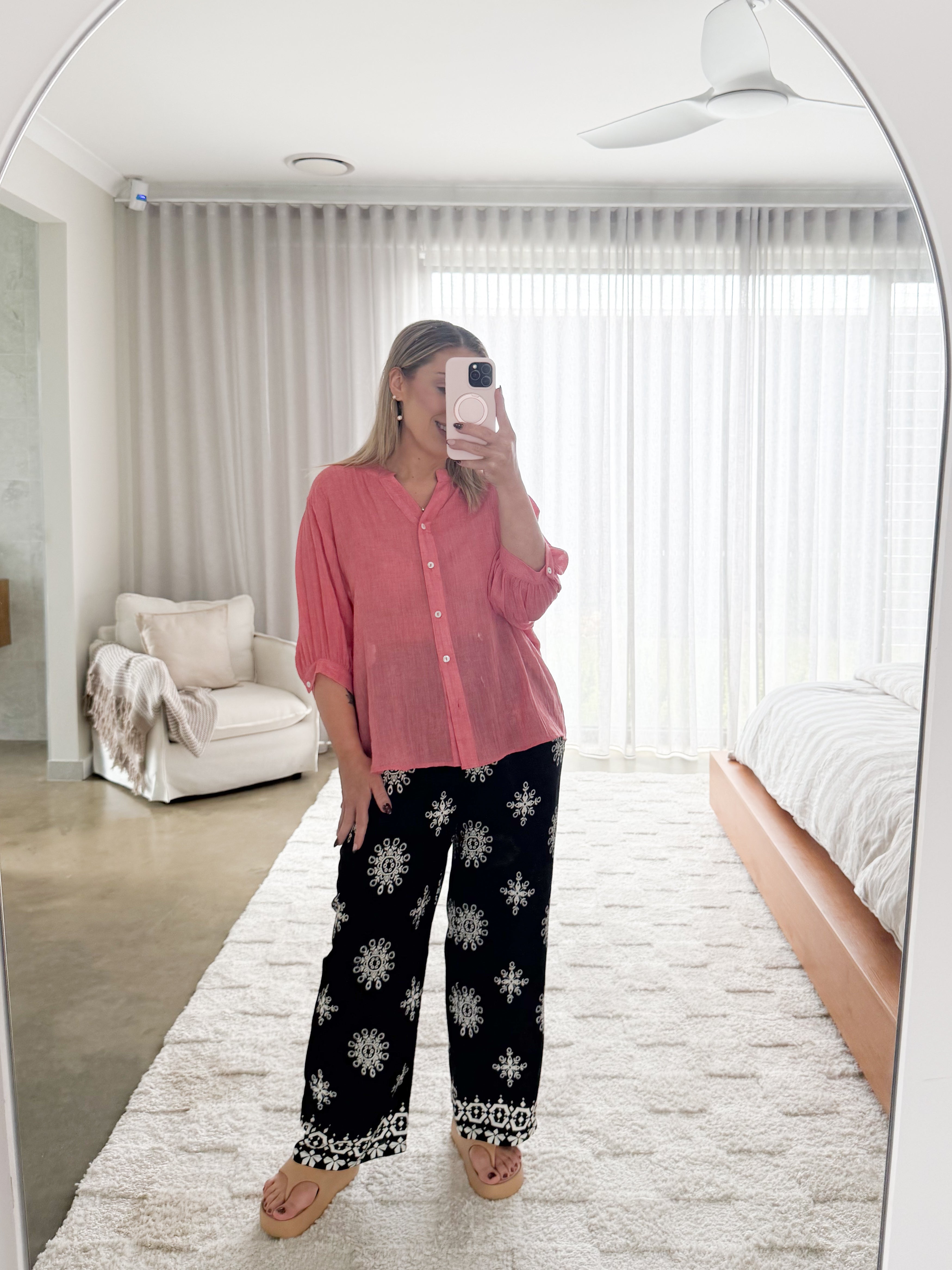 Mimi Blouse - Strawberry