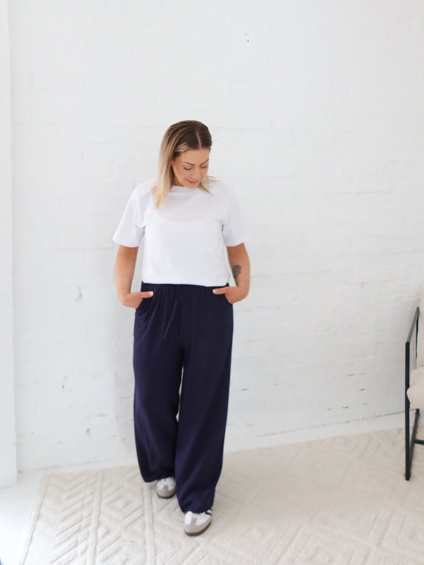 Leo Pants- Navy