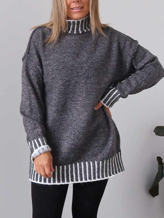 Felicity Knit - Black Fleck