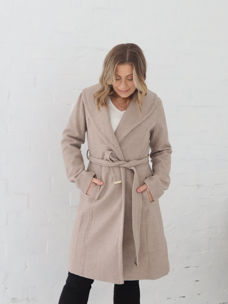 Harper Coat - Latte