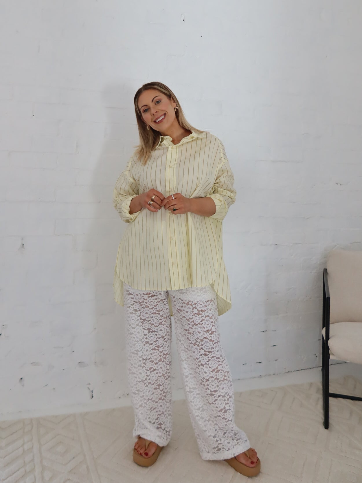 Lena Shirt - Butter Yellow